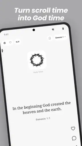 Bible Scroll: Daily Verse screenshot 1