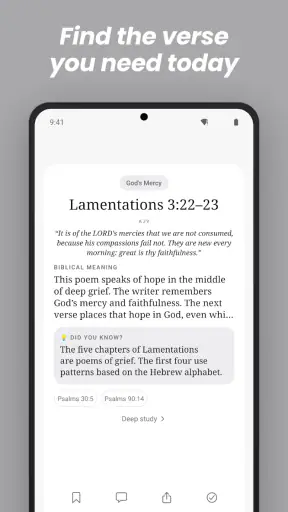 Bible Scroll: Daily Verse screenshot 2