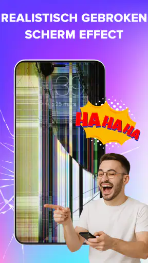 Broken Screen: Magic Wallpaper screenshot 2