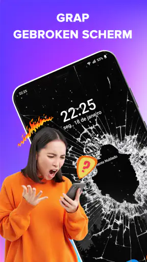 Broken Screen: Magic Wallpaper screenshot 7