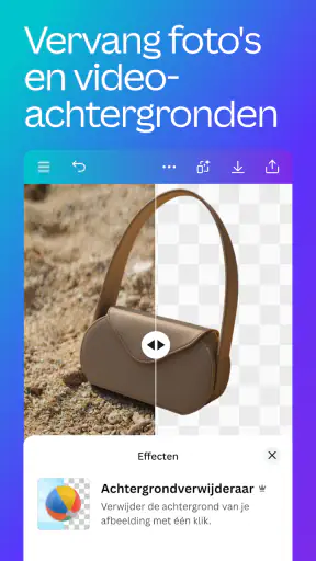 Canva AI foto & video bewerken screenshot 3