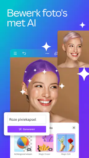 Canva AI foto & video bewerken screenshot 5