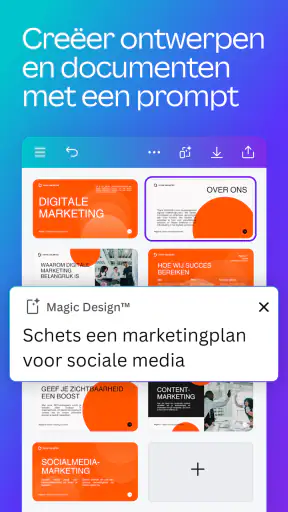 Canva AI foto & video bewerken screenshot 6