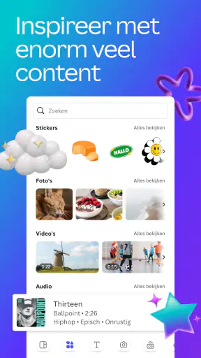 Canva AI foto & video bewerken screenshot 7
