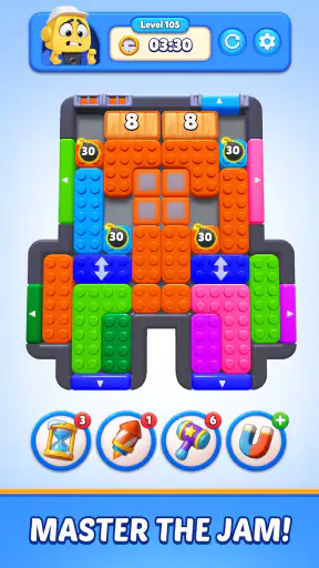 Color Block: Jam Puzzle 3D screenshot 11
