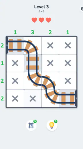 Connect Tracks: Logica Puzzel screenshot 10