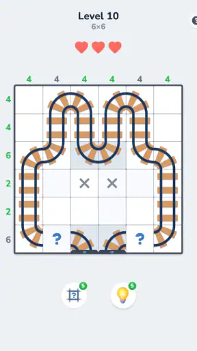 Connect Tracks: Logica Puzzel screenshot 11