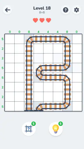 Connect Tracks: Logica Puzzel screenshot 5