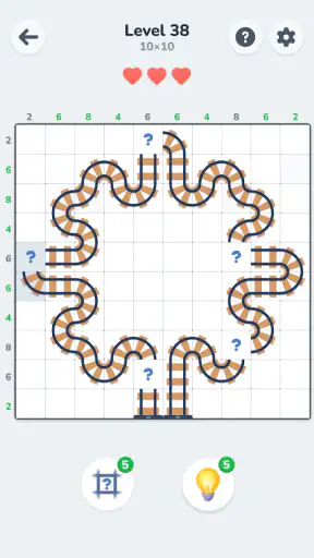 Connect Tracks: Logica Puzzel screenshot 7
