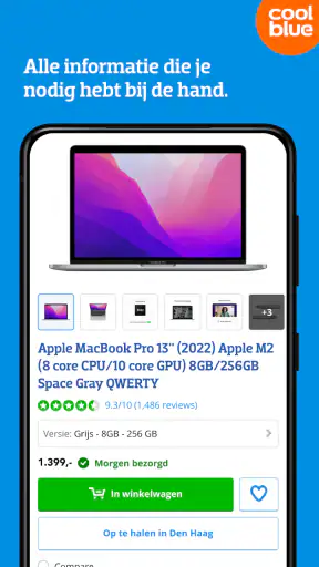 Coolblue screenshot 1