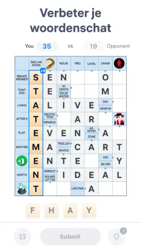 Crossword Master - Kruiswoord screenshot 2