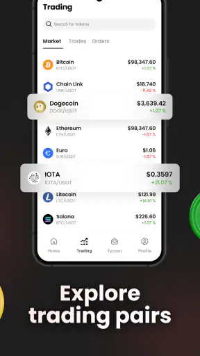 CryptoRush: Crypto-simulator screenshot 3