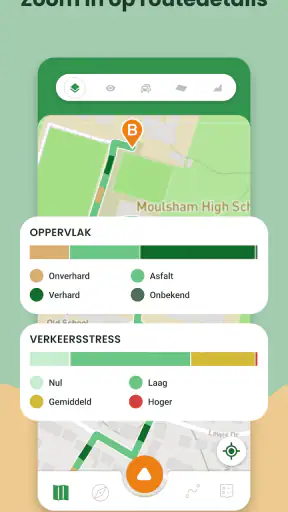 Cyclers–Fietsnavigatie & Kaart screenshot 7