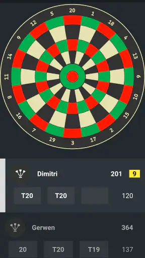 DARTS Scorebord 2026 screenshot 1