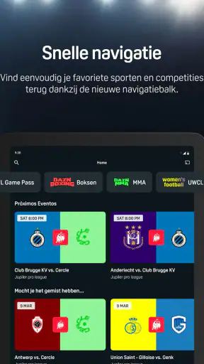 DAZN - Stream nu live sport screenshot 10