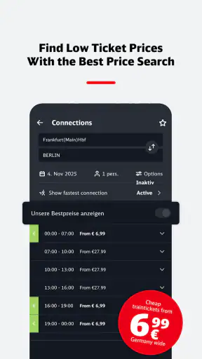 DB Navigator screenshot 2