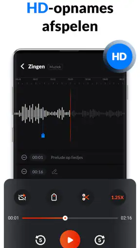 Dictafoon en Spraakrecorder screenshot 4