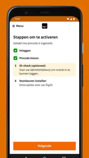 DigiD screenshot 2