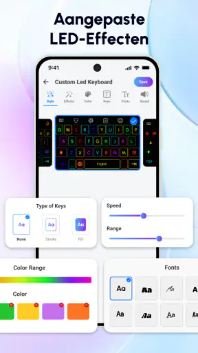 Mechanical Keyboard: RGB Theme screenshot 3