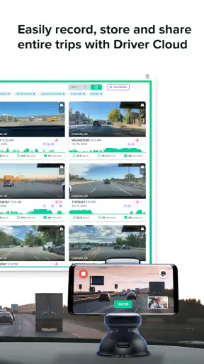 Driver: Dashcam & rittenlog screenshot 2