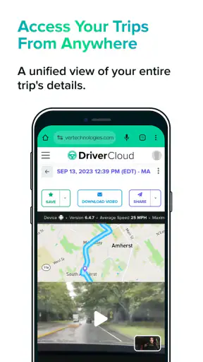 Driver: Dashcam & rittenlog screenshot 4