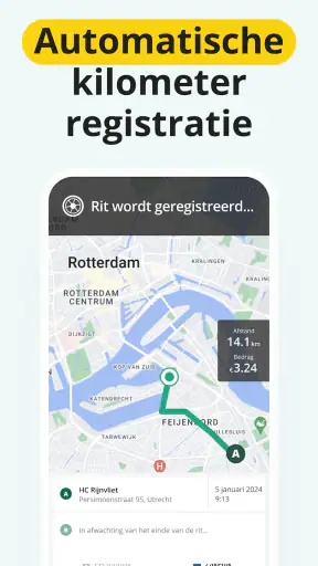 Driversnote Rittenregistratie screenshot 1