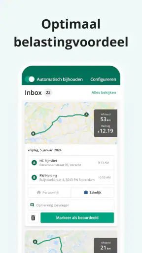Driversnote Rittenregistratie screenshot 2