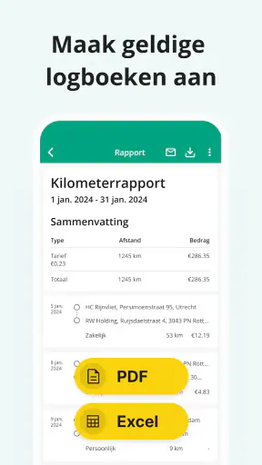 Driversnote Rittenregistratie screenshot 4