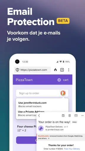 DuckDuckGo Browser, Search, AI screenshot 4