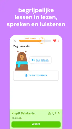 Duolingo: Taallessen screenshot 6