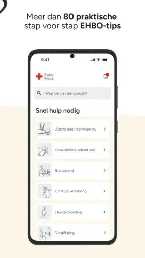EHBO-app - Rode Kruis screenshot 3