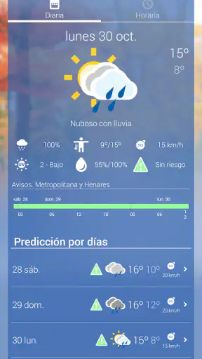 Aemet: tiempo y radar España screenshot 3