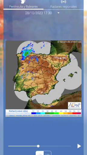 Aemet: tiempo y radar España screenshot 8