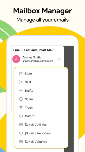 Email - Fast and Smart Mail screenshot 2