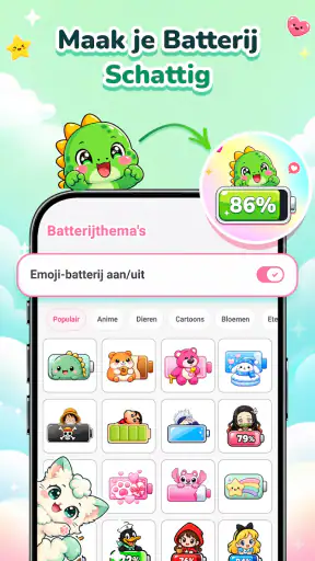 Emoji Battery: Status Bar Icon screenshot 7