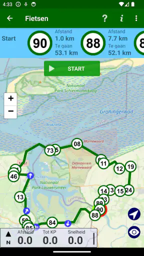 Fietsknoop fietsen en wandelen screenshot 5