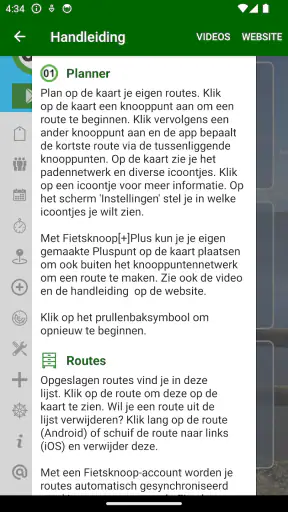 Fietsknoop fietsen en wandelen screenshot 7