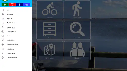 Fietsknoop fietsen en wandelen screenshot 9