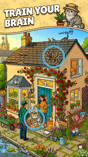 Find The Cat 2 - Spot It! screenshot 2