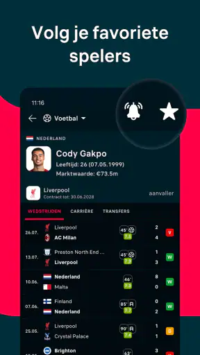 Flashscore: Live Uitslagen screenshot 6