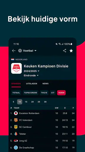 Flashscore: Live Uitslagen screenshot 7