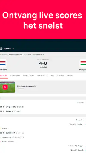 Flashscore: Live Uitslagen screenshot 9