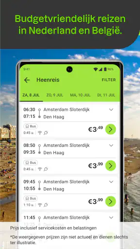 FlixBus: goedkope bustickets screenshot 5