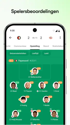 FotMob - Voetbal Uitslagen screenshot 2