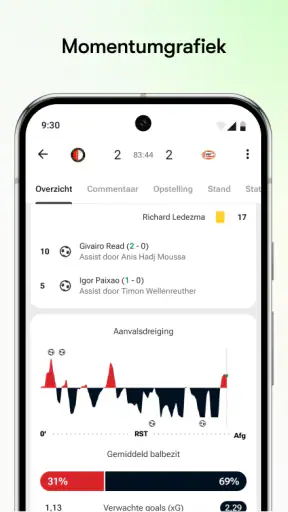 FotMob - Voetbal Uitslagen screenshot 3