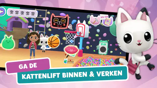 Gabby's Dollhouse: Kattenspel screenshot 5