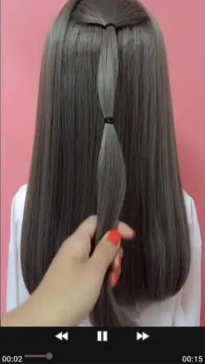 Girls Hairstyles Step By Step screenshot 10