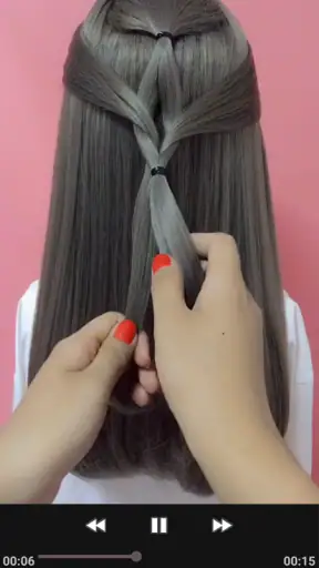 Girls Hairstyles Step By Step screenshot 11