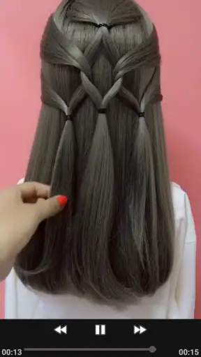 Girls Hairstyles Step By Step screenshot 12