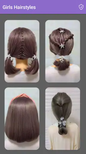 Girls Hairstyles Step By Step screenshot 8